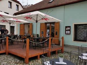 Restaurant at Indian and Nepalese Restaurant Om in Znojmo