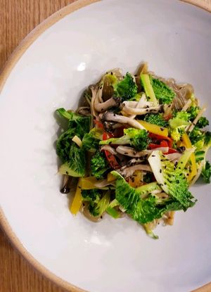 Japchae at Ggun cookin.new - 꾼쿠킨뉴 in Seoul