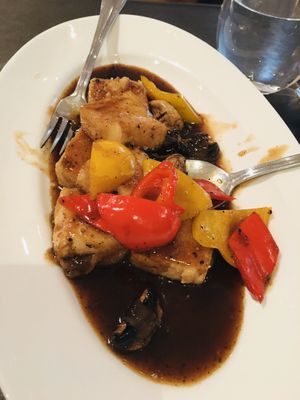 Stir fried tofu in black pepper sauce at Patara Fine Thai in Central Singapore