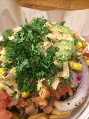 Taco bowl  at Qdoba in Rochester