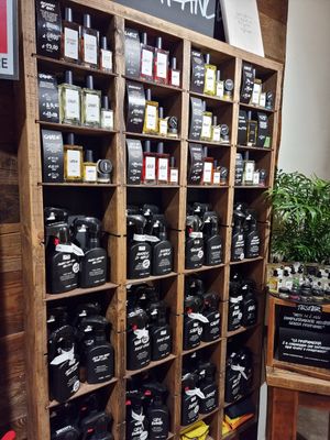 Inside at LUSH in Bolzano