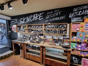 Inside at LUSH in Bolzano