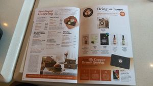 Menu at Copper Branch in Barrie