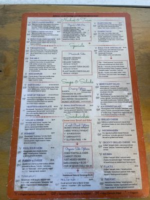   at The Earth Cafe and Deli in Norman