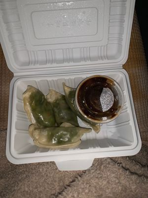 steamed dumplings, comes w 6  at Vo's Vietnamese Restaurant in Minneapolis