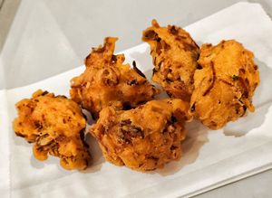 Veggies fritters at Dough Culture 小麦家 - AMK Hub in Northeast Singapore