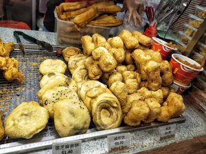 Local snacks at Dough Culture 小麦家 - AMK Hub in Northeast Singapore