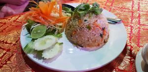 Egg fried rice at Little Jamaica Bar & Restaurant in Krabi