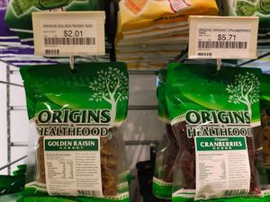 Variety of healthy food and drinks at Tan Tock Seng Medical Centre in Central Singapore