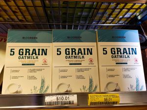 Variety of healthy food and drinks at Tan Tock Seng Medical Centre in Central Singapore