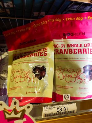 Variety of healthy food and drinks at Tan Tock Seng Medical Centre in Central Singapore