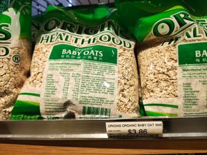 Variety of healthy food and drinks at Tan Tock Seng Medical Centre in Central Singapore