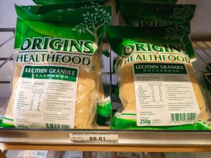 Variety of healthy food and drinks at Tan Tock Seng Medical Centre in Central Singapore