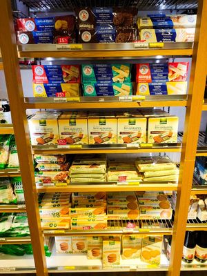 Variety of healthy food and drinks at Tan Tock Seng Medical Centre in Central Singapore