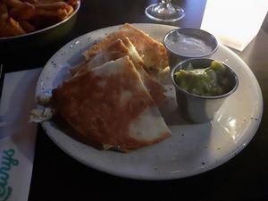 Oumph! quesadillas. at O'Learys - Sollentuna in Sollentuna