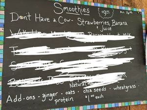 Smoothie   at Conscious Coffee in Talkeetna