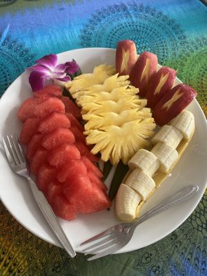 Fruit selection   at Coconut Garden in Phuket