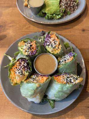 Spring roll😍  at Wheatfields in Abu Dhabi