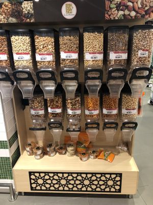 Nut station  at Wheatfields in Abu Dhabi