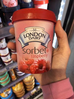 Vegan sorbet  at Wheatfields in Abu Dhabi