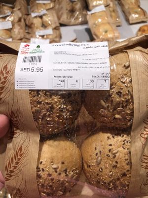 Cereal rolls  at Wheatfields in Abu Dhabi