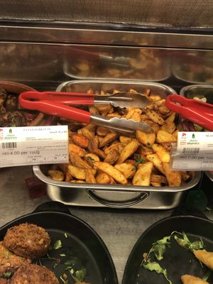 Potato wedges  at Wheatfields in Abu Dhabi