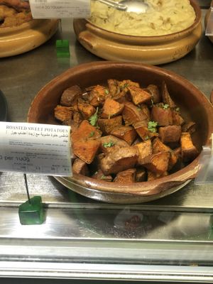 Roasted sweet potato   at Wheatfields in Abu Dhabi