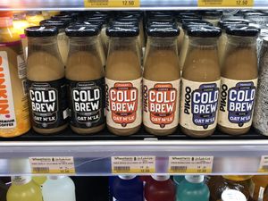 Vegan iced coffee  at Wheatfields in Abu Dhabi