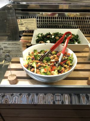 Cashew Thai chickpea salad  at Wheatfields in Abu Dhabi