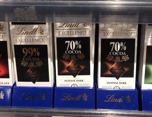  Vegan chocolate  at Wheatfields in Abu Dhabi