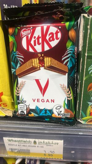 Vegan Kit Kat  at Wheatfields in Abu Dhabi