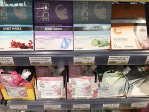 Vegan face masks  at Wheatfields in Abu Dhabi