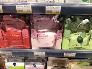Vegan face masks  at Wheatfields in Abu Dhabi