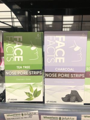 Vegan pore strips  at Wheatfields in Abu Dhabi