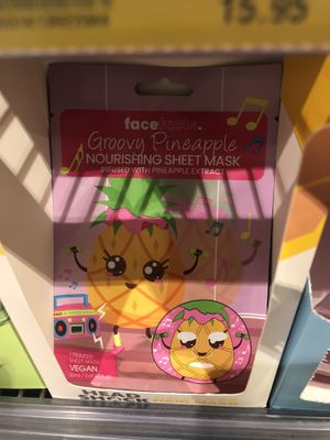 Vegan face mask  at Wheatfields in Abu Dhabi