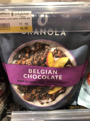 Vegan cereal  at Wheatfields in Abu Dhabi