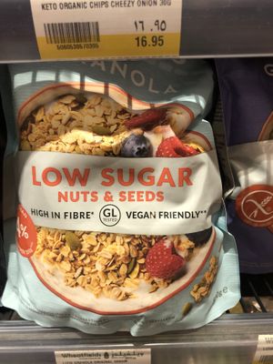  Vegan cereal  at Wheatfields in Abu Dhabi