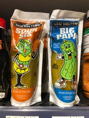 Dil pickles  at Wheatfields in Abu Dhabi