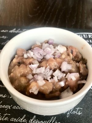 Foul moudamas   at Café 302 in Abu Dhabi