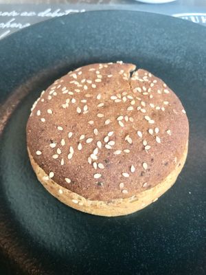 Gluten-free bread  at Café 302 in Abu Dhabi