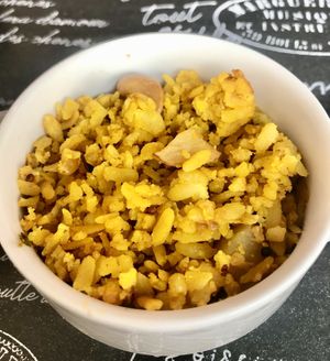 Poha   at Café 302 in Abu Dhabi
