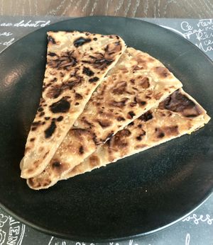 Paratha   at Café 302 in Abu Dhabi