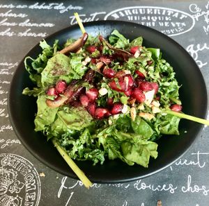 Kale salad  at Café 302 in Abu Dhabi