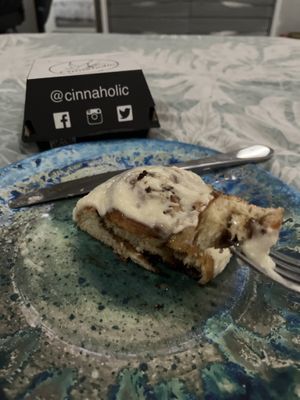 Plain Cinnamon Roll  at Cinnaholic in Boca Raton