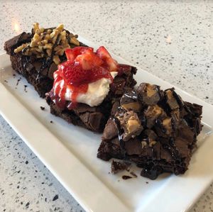 Brownies! at Cinnaholic in Boca Raton
