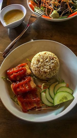 "Chicken" nuggets at Buen Provecho Cafe in Cagayan De Oro