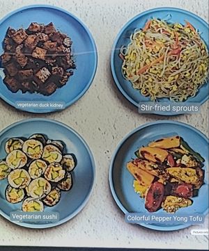 March 2024 at Gohappy Veggie 同樂素食 in Kowloon