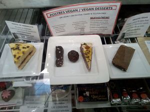 Desserts :) at La fuente de chocolate in San Juan Del Sur