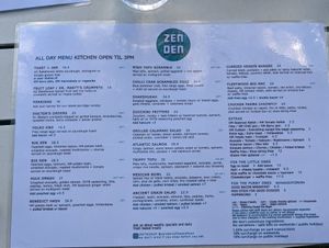  at Zen Den in Eltham