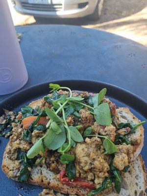 Miso Tofu at Zen Den in Eltham